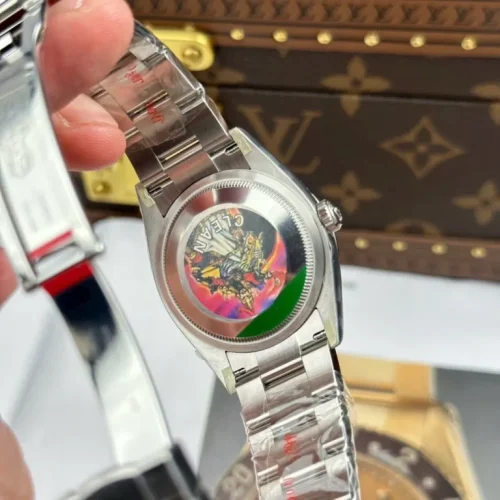 Rolex Oyster Perpetual 41mm Yellow Dial 124300 photo review