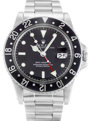 Rolex GMT-Master 40mm Black Dial 16750 photo review
