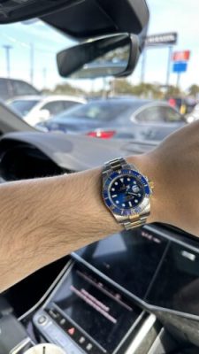 Superclone Rolex Submariner 40mm Blue Dial 116613LB “Bluesy” photo review