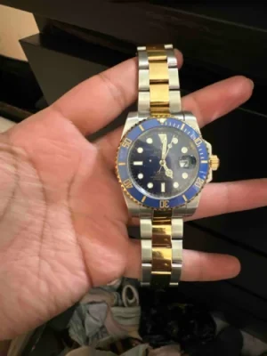 Superclone Rolex Submariner 41mm Blue Dial 126613LB Bluesy photo review