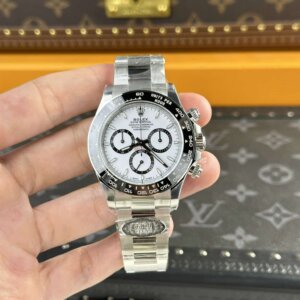 Superclone Rolex Daytona “Panda” 40 mm White Dial 126500LN
