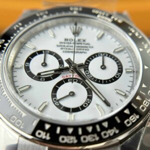 Superclone Rolex Daytona “Panda” 40 mm White Dial 126500LN