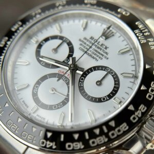 Superclone Rolex Daytona “Panda” 40 mm White Dial 126500LN