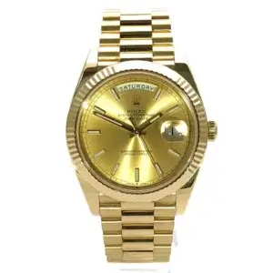 Rolex Day-Date II 40mm Champagne Dial 228238