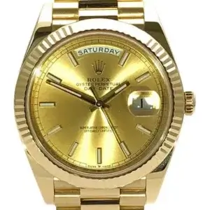 Rolex Day-Date II 40mm Champagne Dial 228238