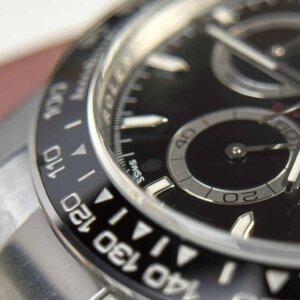 Superclone Rolex Daytona 40 mm Black Dial 126500LN “Godzilla”