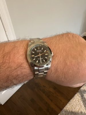 Rolex Milgauss 40mm White Dial 116400 photo review