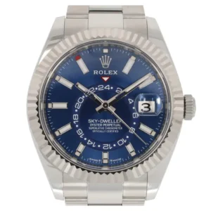 Superclone Rolex Sky-Dweller 42 mm Cadran bleu vif 336934 Oyster