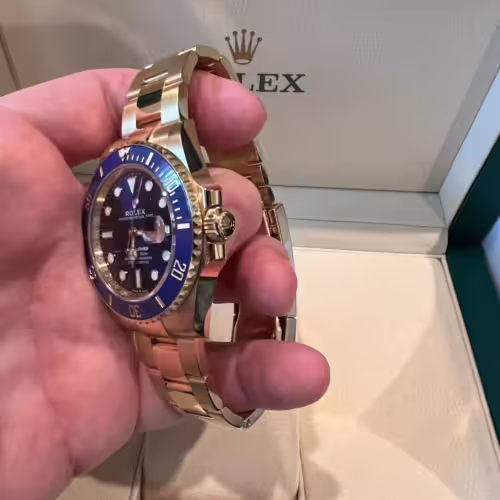 Rolex Submariner 40mm Blue Dial 116619LB “Smurf” photo review