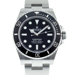 Rolex Submariner 41 mm, esfera negra, 124060, sin fecha