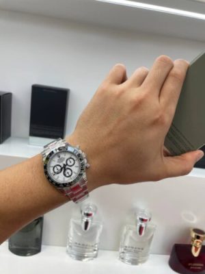 Superclone Rolex Daytona 40 mm Black Dial 126500LN “Godzilla” photo review