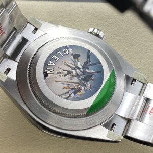 Superclone Rolex Explorer 40 mm Schwarzes Zifferblatt 224270