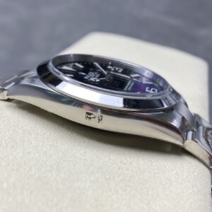 Superclone Rolex Explorer 40 mm Schwarzes Zifferblatt 224270