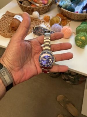 Rolex Submariner 40mm Blue Dial 116619LB “Smurf” photo review