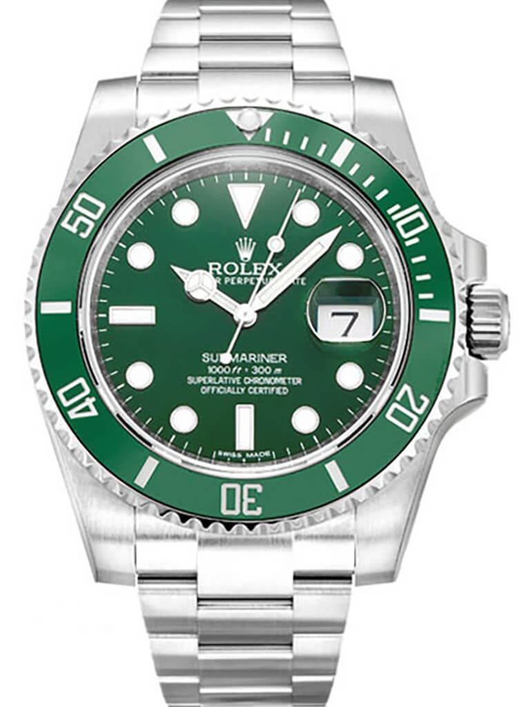 Rolex Submariner 40mm Green Dial 116610LV “Hulk”
