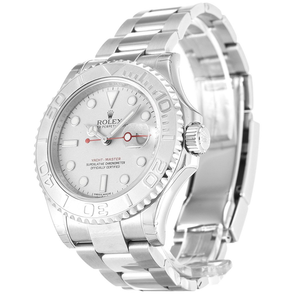 Rolex Yacht-Master 40 mm met zilveren wijzerplaat 116622