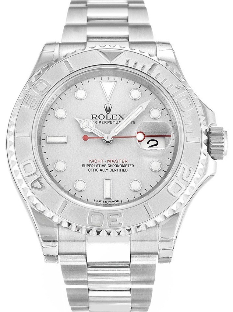 Rolex Yacht-Master 40 mm met zilveren wijzerplaat 116622