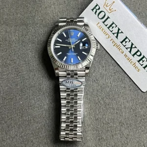 Superclone Rolex Datejust 41mm Blue Dial 126334 Jubilee