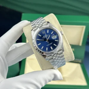 Superclone Rolex Datejust 41mm Blue Dial 126334 Jubilee