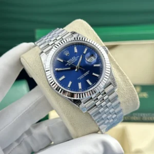 Superclone Rolex Datejust 41mm Blue Dial 126334 Jubilee