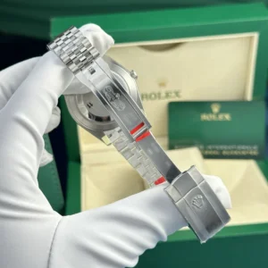 Superclone Rolex Datejust 41mm Green Dial 126334 Jubilee