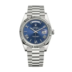 Superclone Rolex Day-Date 40mm Ombre Blue Dial 228239