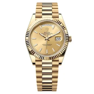 Superclone Rolex Day-Date II 40mm Champagne Dial 228238