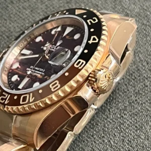 Superclone Rolex GMT-Master II 40 mm 126715CHNR Tiger Iron Dial