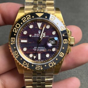 Superclone Rolex GMT-Master II 40 mm 126718GRNR Tiger Iron Dial
