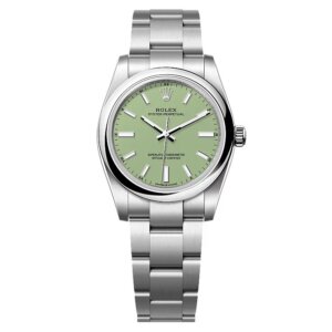 Superclone Rolex Oyster Perpetual 277200 Pistazienfarbenes Zifferblatt