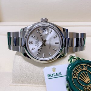 Superclone Rolex Datejust 31mm Silbernes Zifferblatt 278240