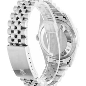 Rolex Datejust 36 mm mit weißem Zifferblatt 16220-2