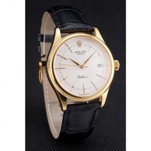 Superclone Rolex Cellini 38mm White Dial REP016791 photo review