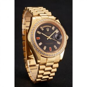 Superclone Rolex Day-Date 36mm Black Dial 1454101