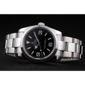 Rolex Explorer 36 mm schwarzes Zifferblatt 98087