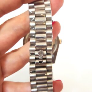 Rolex Day-Date 36mm Silver Dial 118346