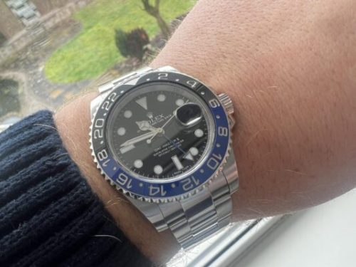 Superclone Rolex GMT-Master II 40mm Black Dial 116710BLNR “Batman” photo review