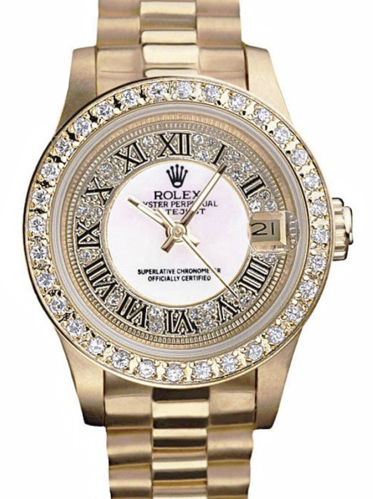 Rolex Datejust 28 mm witte wijzerplaat RL41