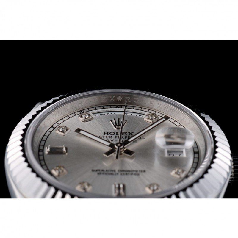 Superclone Rolex Day-Date 40mm Silver Dial 41995