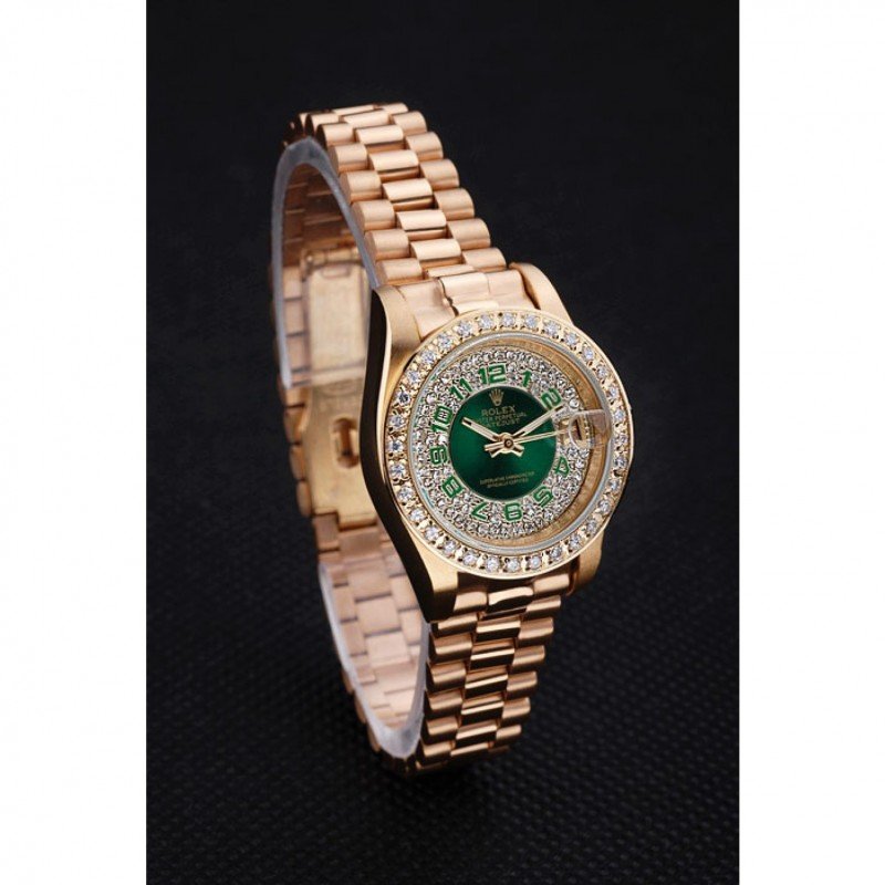 Rolex Datejust 28mm Green Dial RL39