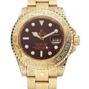 Rolex Submariner 41 mm mit braunem Zifferblatt 1454070