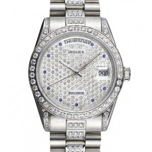 Superclone Rolex Day-Date 37mm Diamond Dial 621612