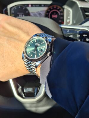 Rolex Datejust 41mm Green Dial 126334 Jubilee photo review