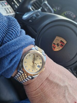 Rolex Datejust 36mm Champagne Dial 16233 photo review