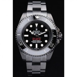Superclone Rolex Deepsea 42mm Black Dial REP016819