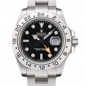 Superclone Rolex Explorer 40mm schwarzes Zifferblatt REP016820