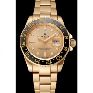 Superkloon Rolex GMT-Master II 41 mm gouden wijzerplaat 1453749