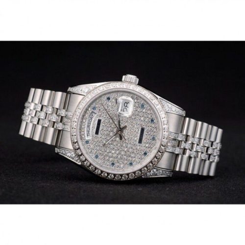 Rolex Day-Date 36mm Diamond Dial 41985 photo review