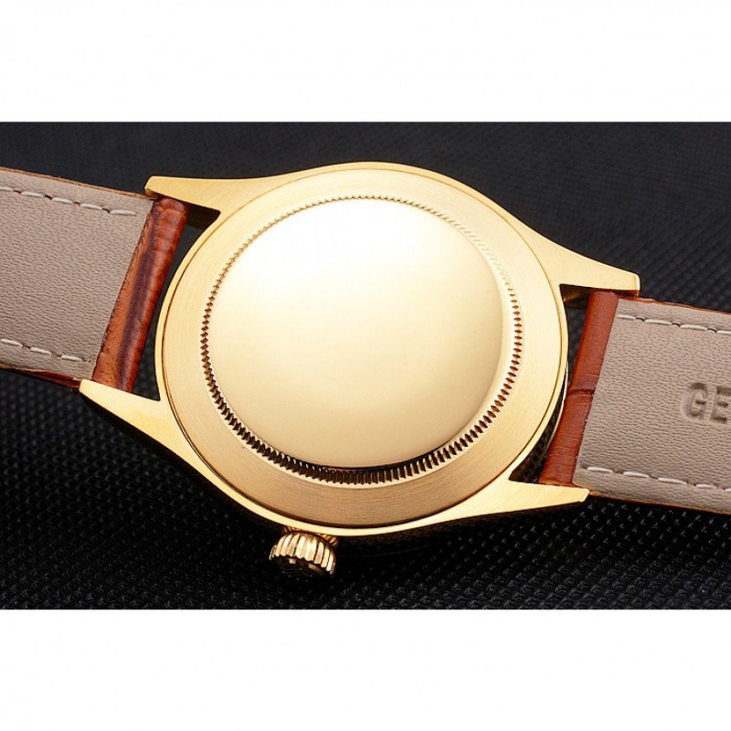 Superclone Rolex Cellini 38mm Gold Dial REP016808