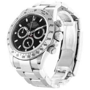 Superclone Rolex Daytona 40mm Black Dial 116520